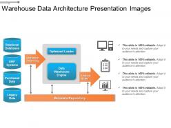 Warehouse data architecture presentation images