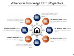 Warehouse icon image ppt infographics