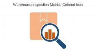 Warehouse Inspection Metrics Colored Icon In Powerpoint Pptx Png And Editable Eps Format