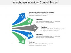 Warehouse inventory control system ppt powerpoint presentation gallery show cpb