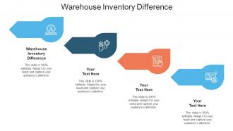 Warehouse Inventory Difference Ppt Powerpoint Presentation Infographic Template Pictures Cpb