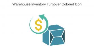 Warehouse Inventory Turnover Colored Icon In Powerpoint Pptx Png And Editable Eps Format