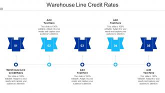 Warehouse Line Credit Rates Ppt Powerpoint Presentation Layout Cpb