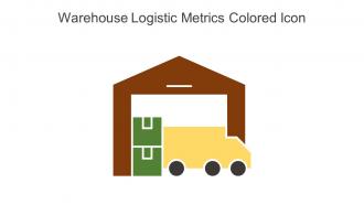 Warehouse Logistic Metrics Colored Icon In Powerpoint Pptx Png And Editable Eps Format