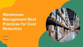 Warehouse Management Best Practices For Cost Reduction PPT Sample AT