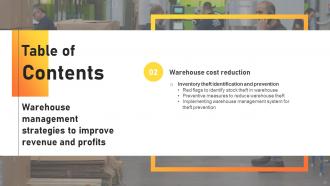 Warehouse Management Strategies To Improve Revenue And Profits Powerpoint Presentation Slides Appealing Image