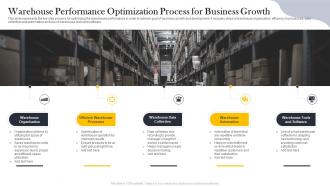 Warehouse Performance Optimization Process For Business Growth