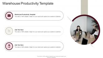 Warehouse Productivity Template In Powerpoint And Google Slides Cpb