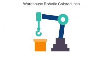 Warehouse Robotic Colored Icon In Powerpoint Pptx Png And Editable Eps Format
