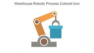 Warehouse Robotic Process Colored Icon In Powerpoint Pptx Png And Editable Eps Format