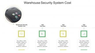 Warehouse Security System Cost In Powerpoint And Google Slides Cpb