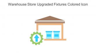 Warehouse Store Upgraded Fixtures Colored Icon In Powerpoint Pptx Png And Editable Eps Format