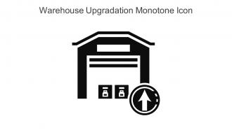 Warehouse Upgradation Monotone Icon In Powerpoint Pptx Png And Editable Eps Format