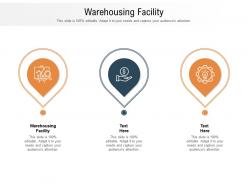 Warehousing facility ppt powerpoint presentation professional templates cpb