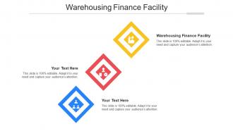 Warehousing Finance Facility Ppt Powerpoint Presentation Show Graphics Cpb