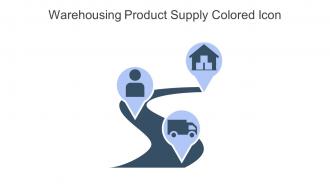 Warehousing Product Supply Colored Icon In Powerpoint Pptx Png And Editable Eps Format