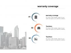 Warranty coverage ppt powerpoint presentation gallery design templates cpb