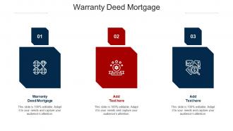 Warranty Deed Mortgage Ppt Powerpoint Presentation Gallery Pictures Cpb