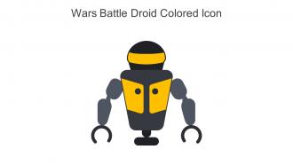 Wars Battle Droid Colored Icon In Powerpoint Pptx Png And Editable Eps Format