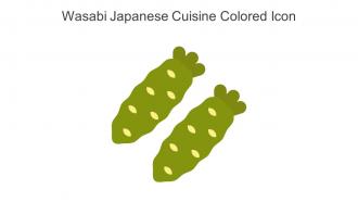 Wasabi Japanese Cuisine Colored Icon In Powerpoint Pptx Png And Editable Eps Format