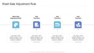 Wash Sale Adjustment Rule In Powerpoint And Google Slides Cpb