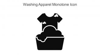 Washing Apparel Monotone Icon In Powerpoint Pptx Png And Editable Eps Format