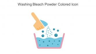 Washing Bleach Powder Colored Icon In Powerpoint Pptx Png And Editable Eps Format