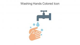 Washing Hands Colored Icon In Powerpoint Pptx Png And Editable Eps Format