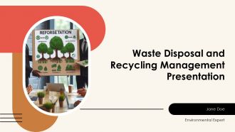 Waste Disposal And Recycling Management Presentation PPT Slides AT Waste Disposal And Recycling Management Presentation PPT Slides AT