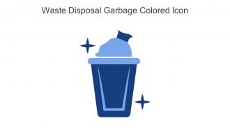 Waste Disposal Garbage Colored Icon In Powerpoint Pptx Png And Editable Eps Format