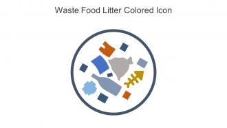Waste Food Litter Colored Icon In Powerpoint Pptx Png And Editable Eps Format
