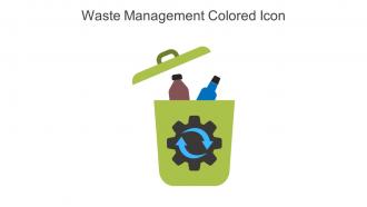 Waste Management Colored Icon In Powerpoint Pptx Png And Editable Eps Format