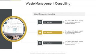 Waste Management Consulting In Powerpoint And Google Slides Cpb