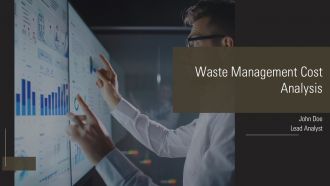 Waste Management Cost Analysis PPT Sample AT