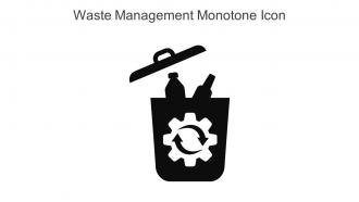 Waste Management Monotone Icon In Powerpoint Pptx Png And Editable Eps Format
