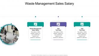 Waste Management Sales Salary In Powerpoint And Google Slides Cpb