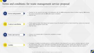 Waste Management Service Proposal Powerpoint Presentation Slides Graphical Content Ready