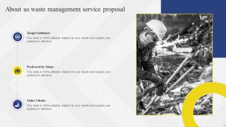 Waste Management Service Proposal Powerpoint Presentation Slides Pre-designed Content Ready