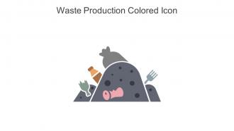 Waste Production Colored Icon In Powerpoint Pptx Png And Editable Eps Format