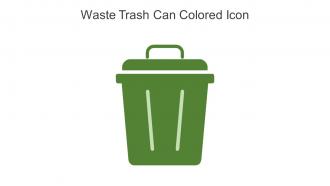 Waste Trash Can Colored Icon In Powerpoint Pptx Png And Editable Eps Format