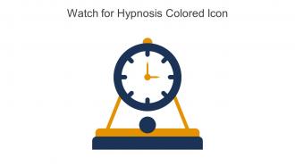 Watch For Hypnosis Colored Icon In Powerpoint Pptx Png And Editable Eps Format