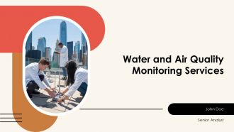 Water And Air Quality Monitoring Services PPT Sample AT