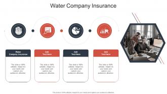Water Company Insurance In Powerpoint And Google Slides Cpb