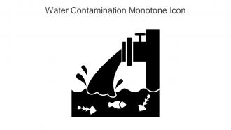 Water Contamination Monotone Icon In Powerpoint Pptx Png And Editable Eps Format