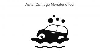 Water Damage Monotone Icon In Powerpoint Pptx Png And Editable Eps Format