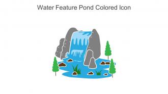 Water Feature Pond Colored Icon In Powerpoint Pptx Png And Editable Eps Format