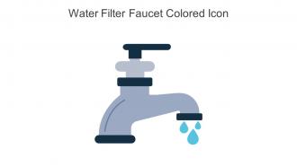 Water Filter Faucet Colored Icon In Powerpoint Pptx Png And Editable Eps Format