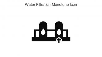 Water Filtration Monotone Icon In Powerpoint Pptx Png And Editable Eps Format