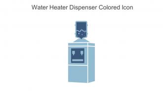 Water Heater Dispenser Colored Icon In Powerpoint Pptx Png And Editable Eps Format