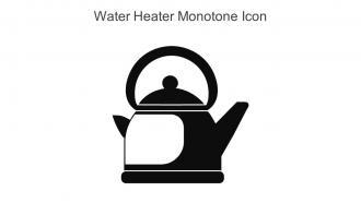 Water Heater Monotone Icon In Powerpoint Pptx Png And Editable Eps Format